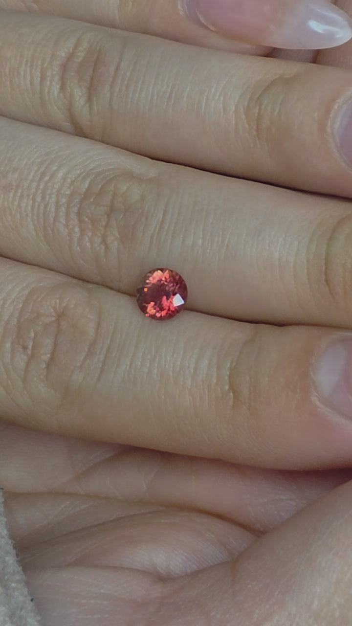 6mm Oregon Sunstone Red Schiller A2