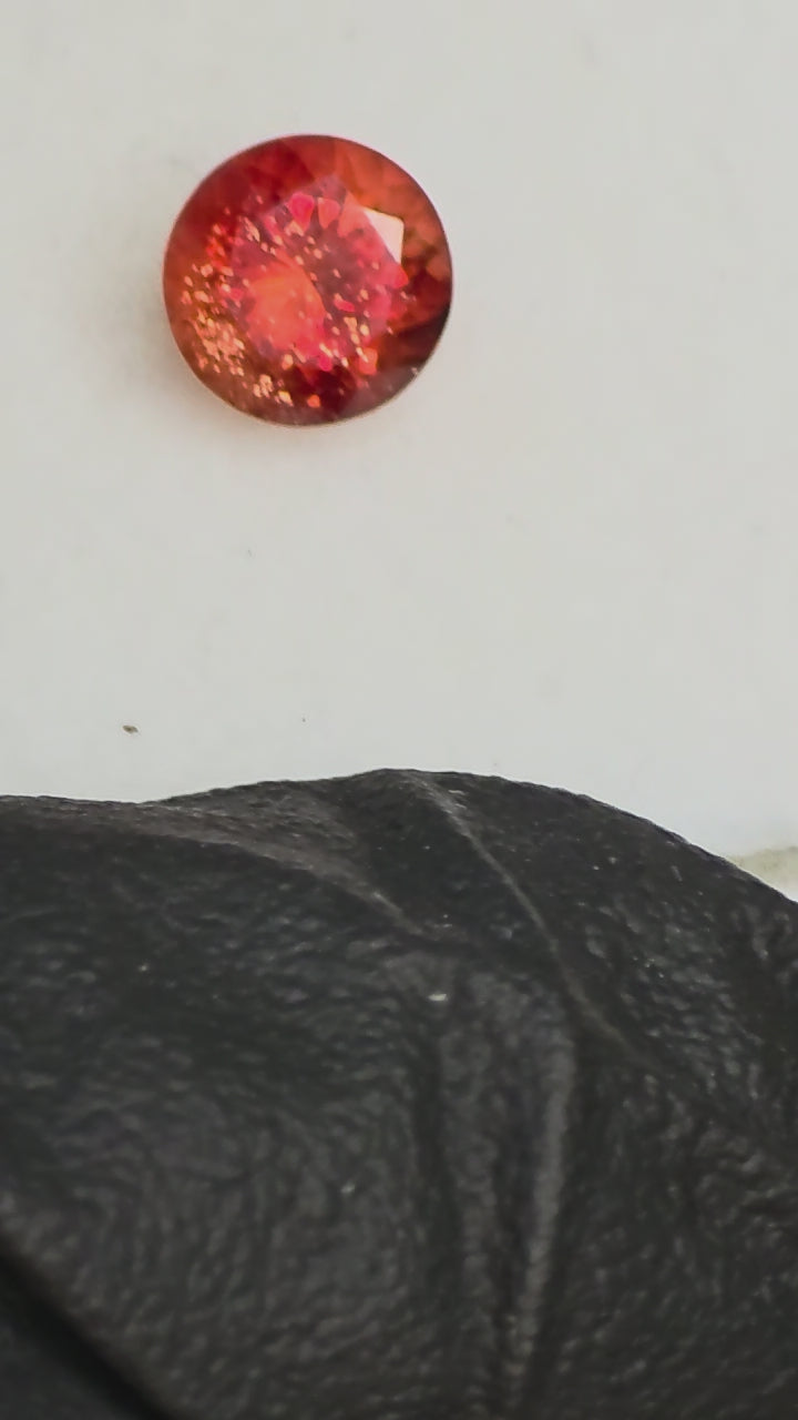 6mm Oregon Sunstone Red Schiller A1