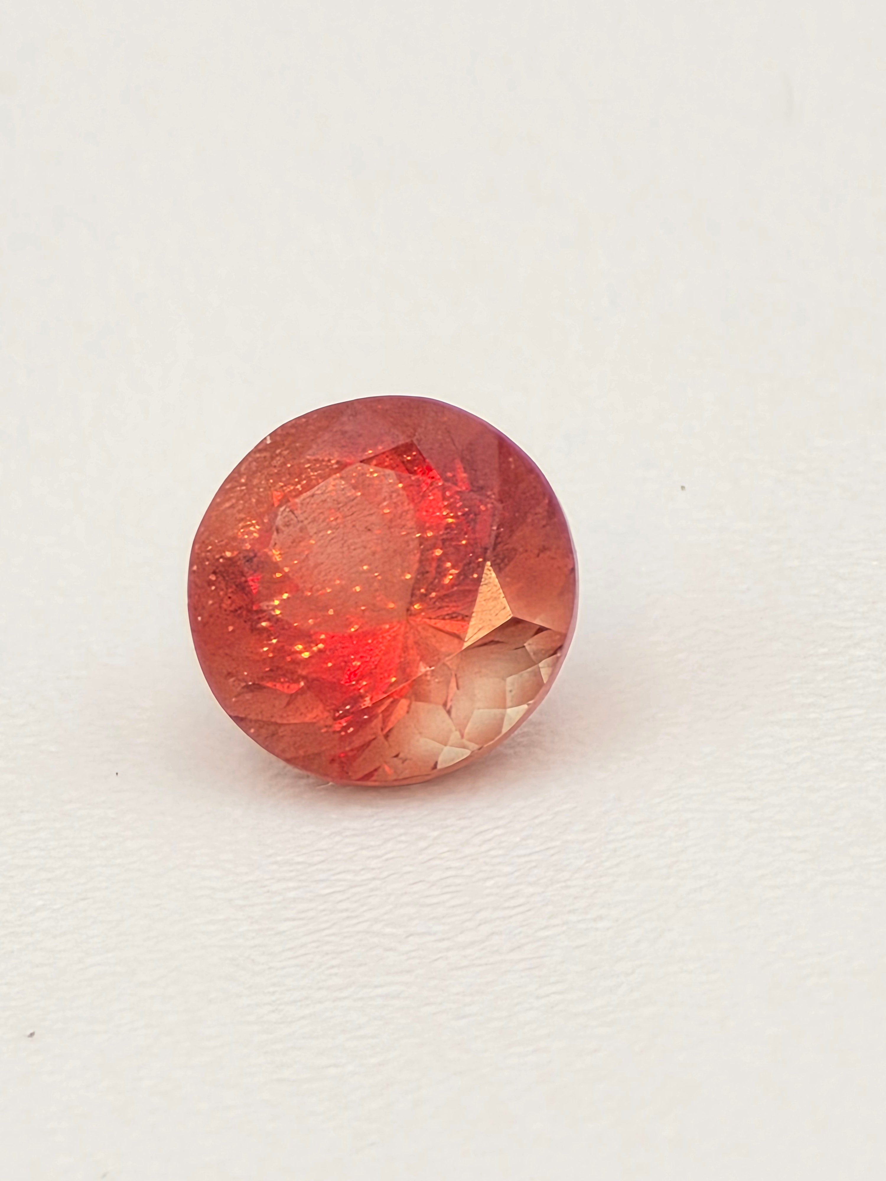 6mm Oregon Sunstone Red Schiller A1