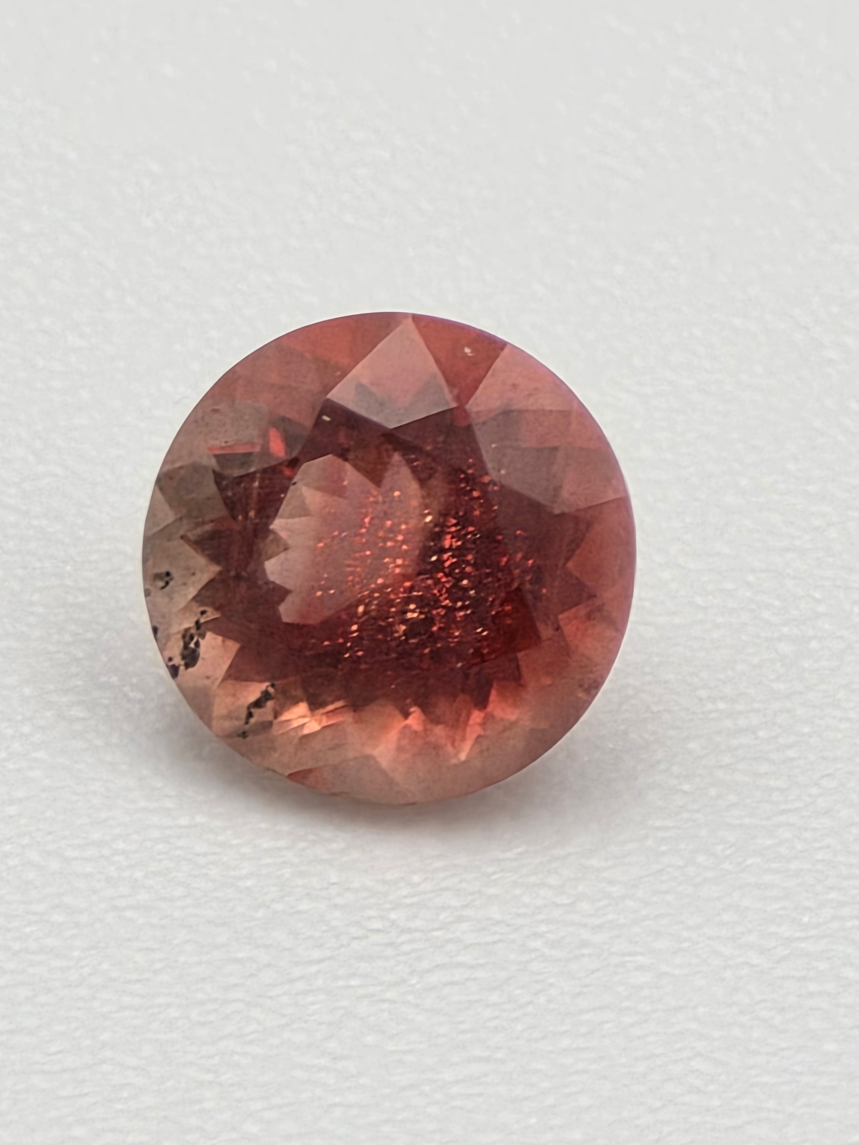 6mm Oregon Sunstone Red Schiller A2
