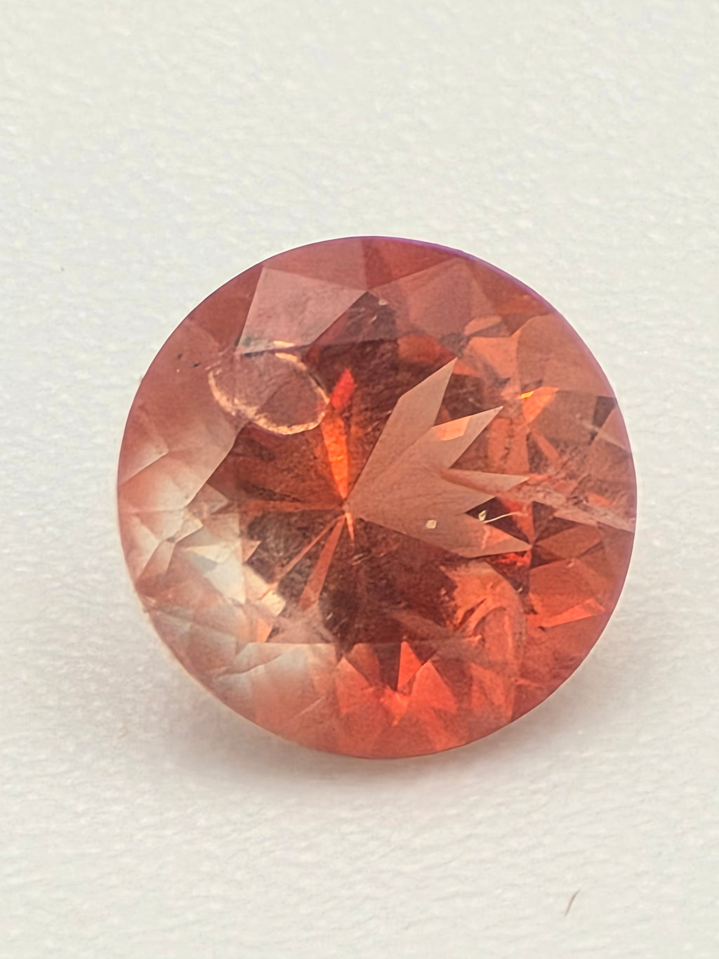 6mm Fire Orange Oregon Sunstone A3
